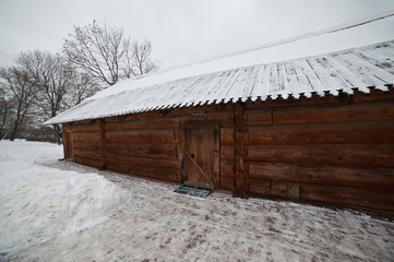 Medovarnya house - kitchen for beverage made from honey - built of wooden logs in the 17th century