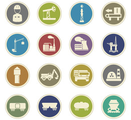 industry icon set
