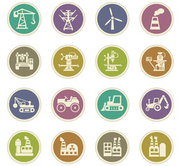 industry icon set