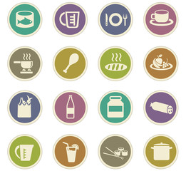 kitchen icon set