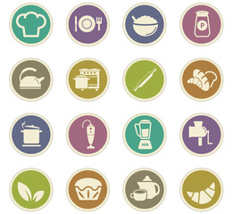 kitchen icon set