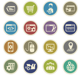 seo icon set