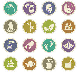 spa icon set