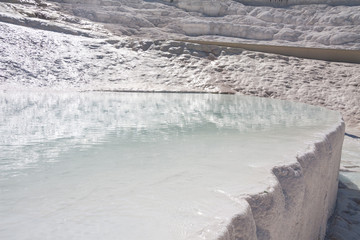 Pamukkale, natural site in Denizli Province in southwestern Turkey