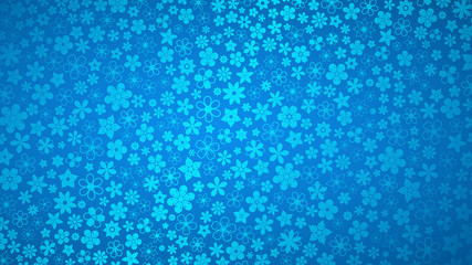 Background of small flowers