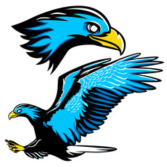 eagle school mascot clipart