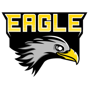 eagle mascot logo