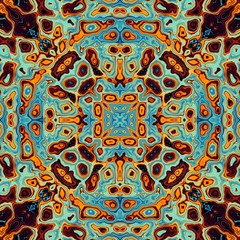 Abstract symmetric pattern