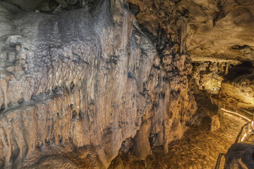 A part of  Magura Cave in north western Bulgaria