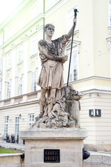 Obraz premium Market Square historic buildings