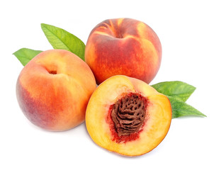 Peach fruits