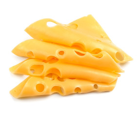 Slices of cheese