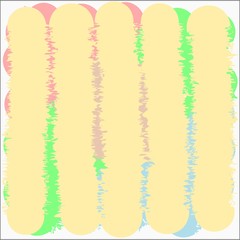 Abstract writing texture in green and blue and yellow and pink and brown tone, design for greeting cards and banners and posters