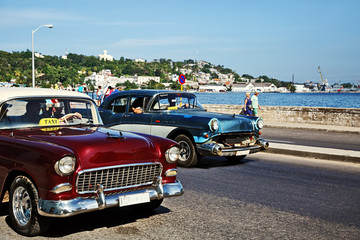 Obraz na płótnie Canvas Cuba, Havana, Port Entrance