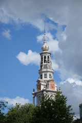 Fototapeta na wymiar Zuiderkerk (Südkirche) in Amsterdam