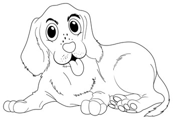 Doodle animal for cute dog