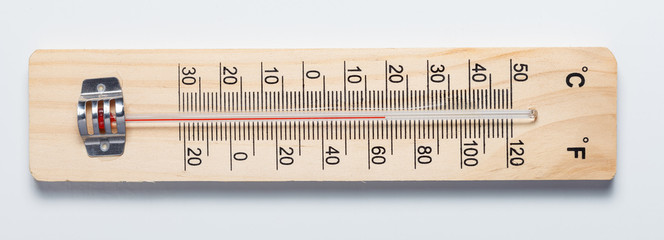Rustic thermometer