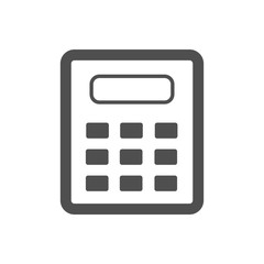 calculator icon vector