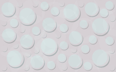 beautiful colorful grey circles pattern background