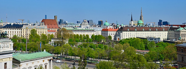 Wien, Ringstraße, Panorama