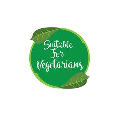 vegetarian food icons, vegan friendly icons, badges, stamps and emblems. vector illustration