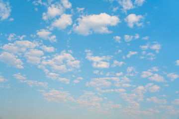 Blue sky with cloud