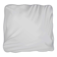 Pillow mockup, realistic style