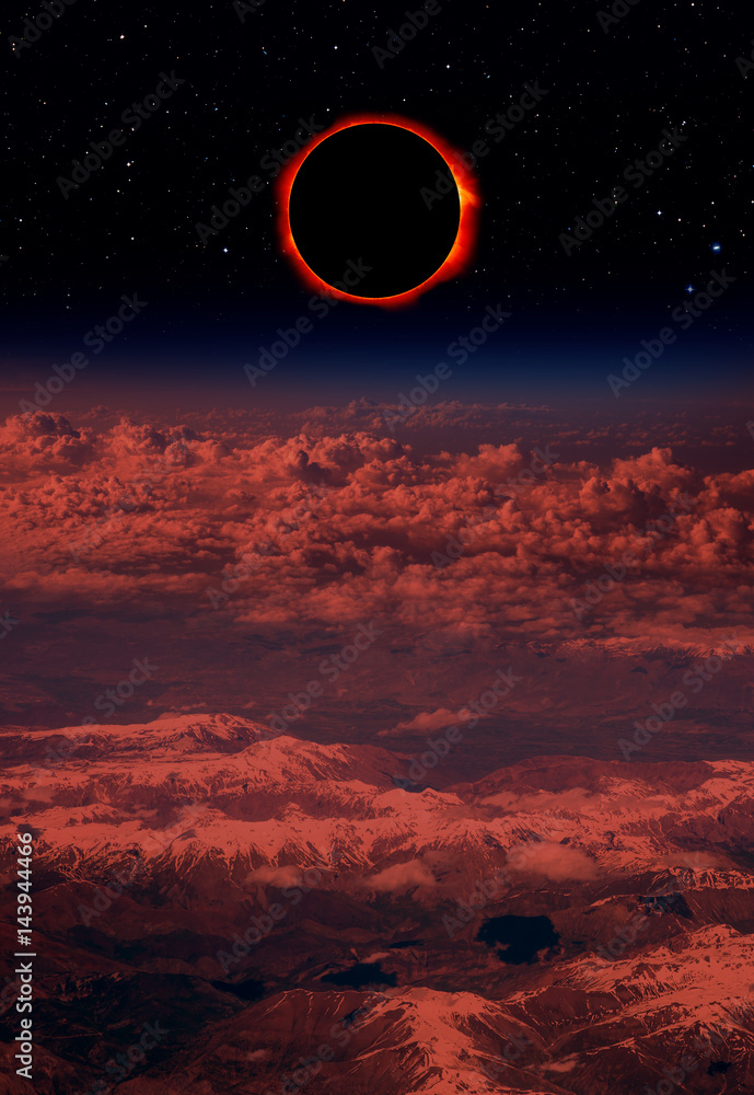 Poster Solar Eclipse 