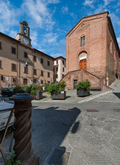 Saint Leonardo and Lorenzo Church, in Castelfiorentino, Italy