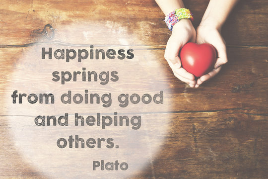 happiness springs Plato