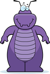 Cartoon Bug Smiling