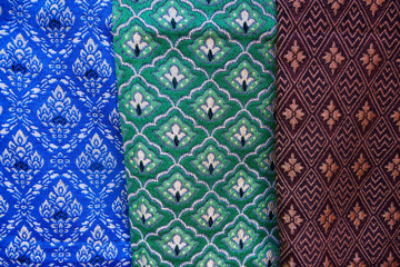 Thai silk fabric