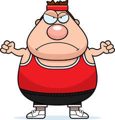 Angry Cartoon Fitness