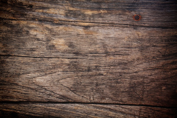 Obraz premium Old rough wooden board, textured background