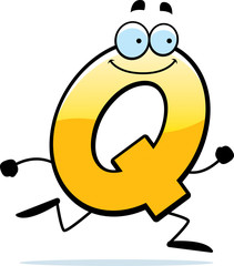 Cartoon Q Running