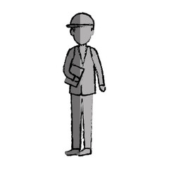 construction worker avatar character