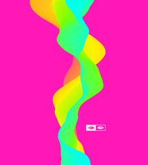 Abstract wavy background for banner, flyer, book cover, poster. Design Template.