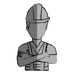 construction worker avatar character