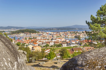 Arousa Island panoramic view