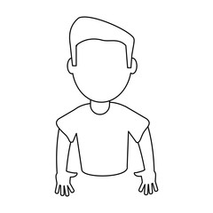 character boy son image vector illustration eps 10