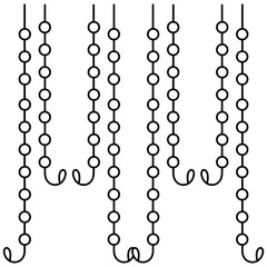 cute floral frame decorative