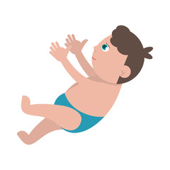 baby child son image vector illustration eps 10