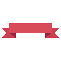 ribbon decorative frame icon