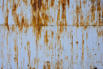 Old rusty zinc plat wall texture background