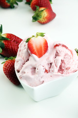 strawberry ice cream