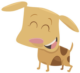 cute puppy cartoon character