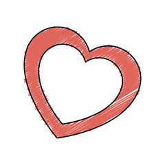 love card with hearts