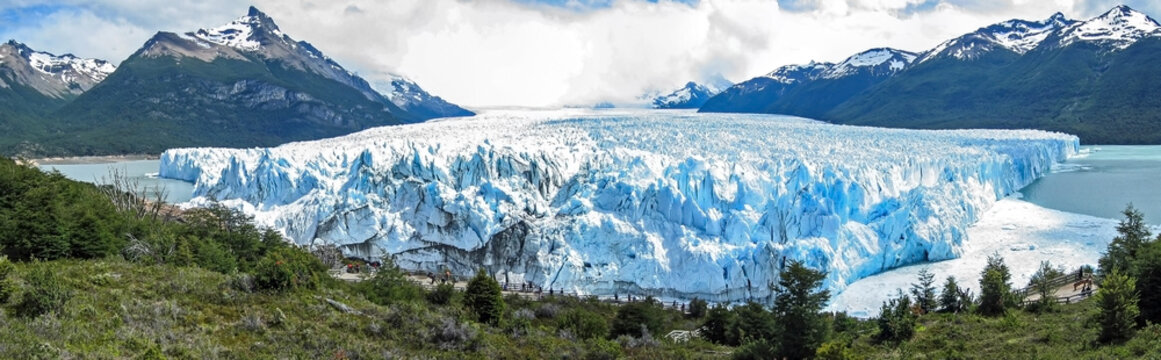 Front of the Perito Moreno glacier. Patagonia Argentina