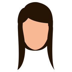 young woman avatar character