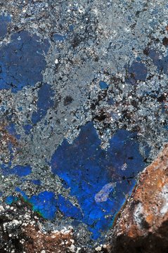 Mud concrections on an abandoned mine. Graveglia valley,  Genoa, Italy, Europe